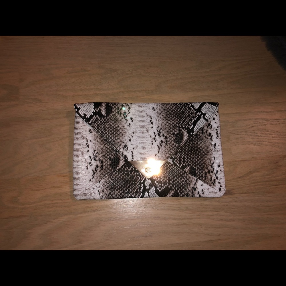 Snakeskin clutch or crossbody